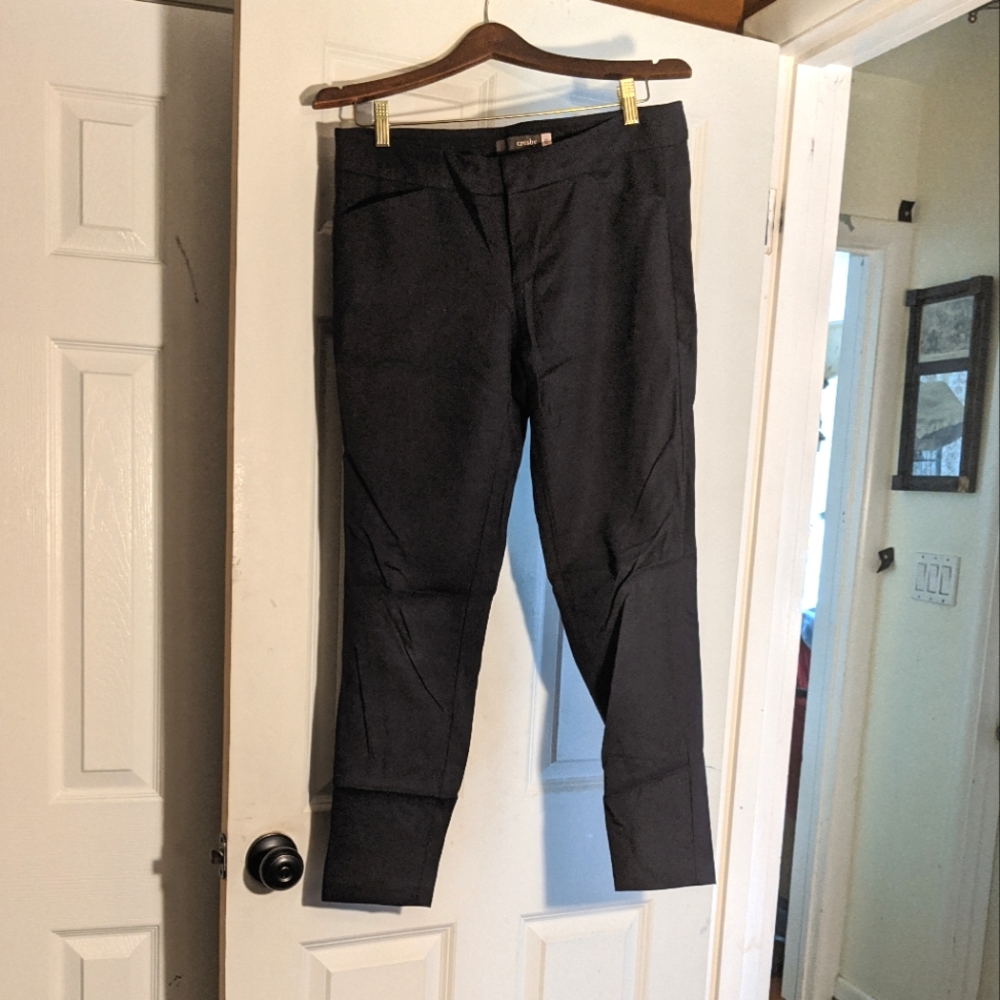 Plum straight leg pants, size 6